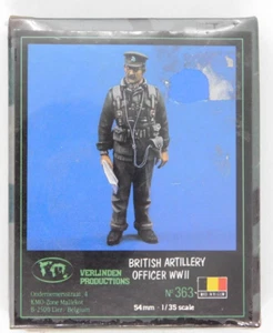 Verlinden British Artillery Officer WWII 1:35 363 54mm Model Kit Resin - Picture 1 of 1