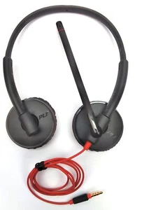 Poly C3225T Cuffie Blackwire Binaurale On Ear Cablate con Microfono Cancellazione Rumore - Foto 1 di 5