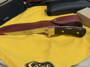 Case Native American Series Fixed Blade Set. 4 Vintage Knives with pouch. - Picture 1 of 24