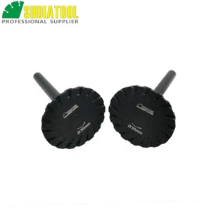 2pcs 30mm / 40mm Circuilar Diamond Turbo Mini Saw Blades 6mm Shank Carving Stone - Picture 1 of 8
