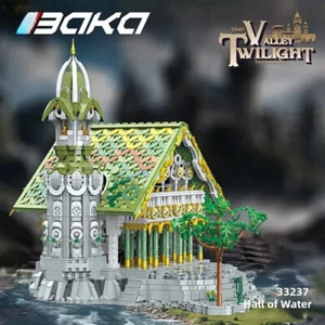 4155PCS Hall Of Water Building Blocks Nordic Element Palace Model Bricks Gifts - Picture 1 of 6