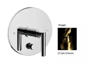 Santec 9435FO Moda Pressure Balanced Control Diverter Trim Satin Orobrass, New! - Picture 1 of 2