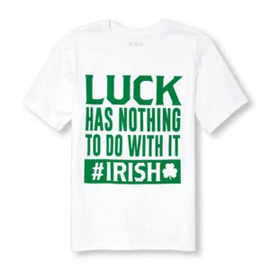 TCP BOY T SHIRT LUCK HAS NOTHING TO DO WITH IT #IRISH M 7/8 ST PATRICK'S DAY - Bild 1 von 1