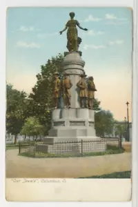 OH Cartolina Veduta dei nostri gioielli Monumento - Cincinnati, Ohio c1905 vintage UU - Foto 1 di 2