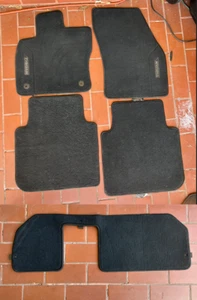 2018-2024 VOLKSWAGEN TIGUAN 5-PC Front/Rear/Third 3 Row Carpet Floor Mat Set OEM - Picture 1 of 13