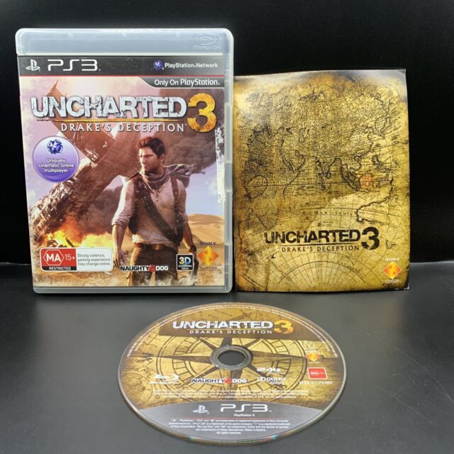 UNCHARTED 3 DRAKE'S DECEPTION REMASTERED PS4 (SEMI-NOVO