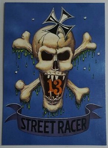 1996 Rat Fink card STREET RACER by Ed "Big Daddy" Roth  