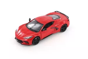 Modellino pressofuso Chevrolet Corvette C8 scala 1/24 2020 di Motormax - ROSSO - Foto 1 di 6