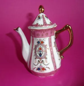 PORZELLAN SAMMLER KÄNNCHEN-KLEINE KANNE-ROYAL-KOLL.* HERMINE * m.Zertifikat 11cm - Bild 1 von 6