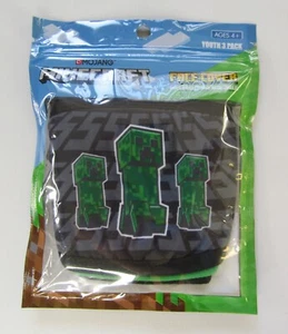 Mojang Minecraft Kinder Gesichtsbedeckung 3er Pack - Bild 1 von 2
