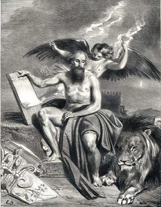 Lithographie originale de Boulanger, Saint-Marc - Bild 1 von 1