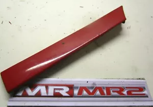 Toyota MR2 MK2 UK Spec Red 3E5 Drivers Side Wing Rub Strip - Right - Picture 1 of 2