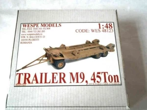 TRAILER M9, 45Ton - Wespe Models 1:48 SCALE - resin kit 48123 - Picture 1 of 1