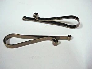 De colección "TERRYS" BICICLETA "CLIP DE TELA DE ALAMBRE" PANTALÓN SOPORTE PARA PIERNAS NOS 1950s - Imagen 1 de 3