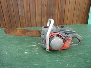 Vintage HOMELITE C-5 Chainsaw Chain Saw 16" Bar For Parts or to Restore ? - Picture 1 of 11