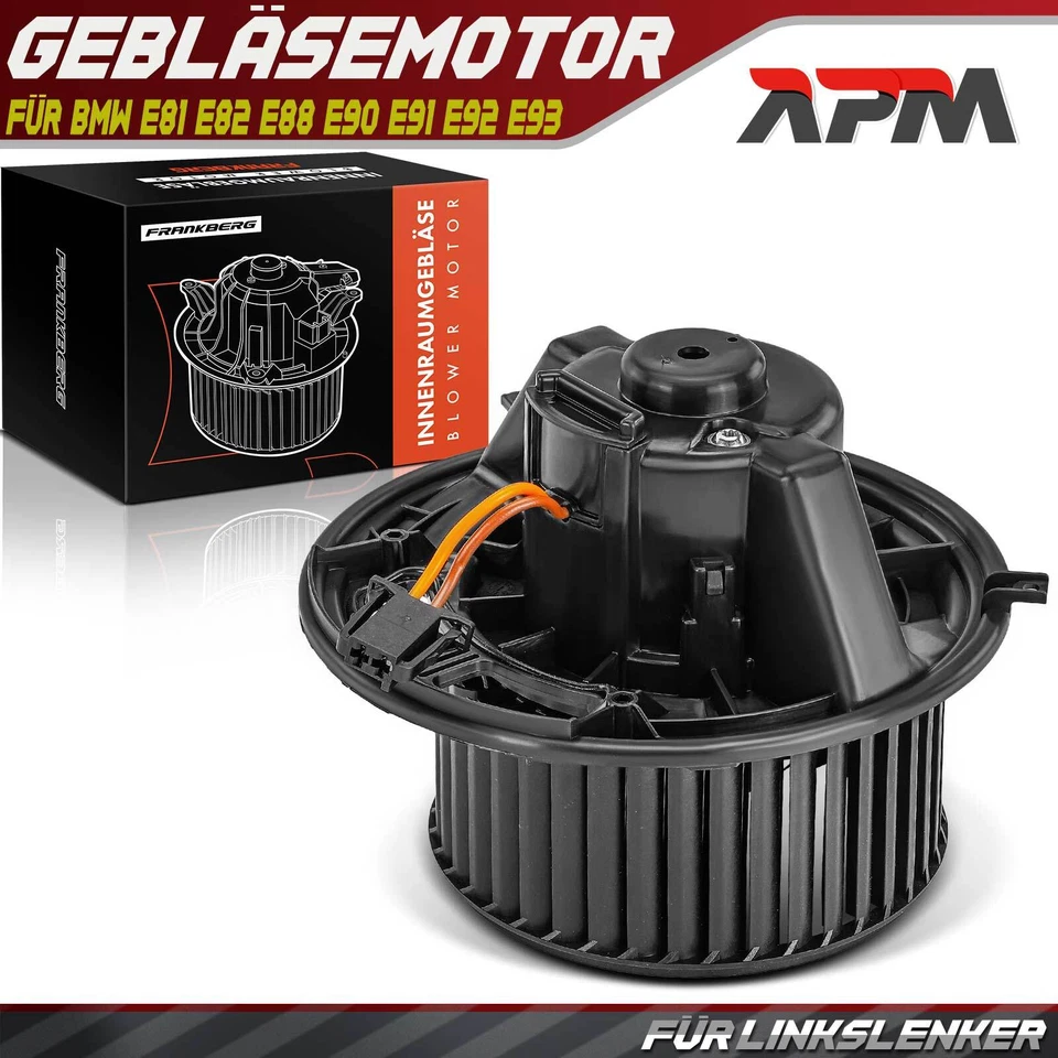 Gebläsemotor Innenraumgebläse für BMW 1er E81 E82 E88 3er E90 E91 E92 E93 - Bild 1 von 4
