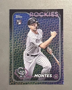 Coco Montes #92 - radiocontrol - 2024 Topps Serie 1 - Lámina de vacaciones de Pascua - Béisbol MLB - Imagen 1 de 2