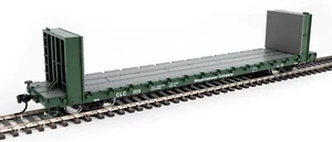 Walthers Mainline HO 910-5882 Weyerhaeuser Lumber 60' Bulkhead Flatcar Freight - Picture 1 of 2
