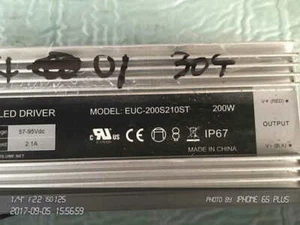 OPTILUME EUC-200S210ST 200W 21A fast ship by DHL OR EMS - Picture 1 of 3