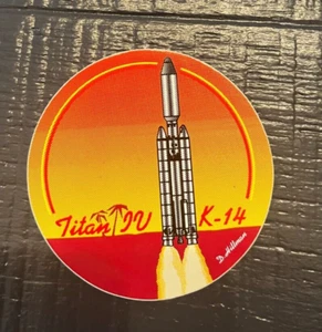 NASA Martin Marietta Titan IV K-14 Rakete 3" Aufkleber Sticker - Bild 1 von 2