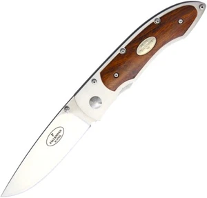 FALLKNIVEN® Desert Ironwood Framelock Folding Pocket Knife - BRAND NEW Sweden - Picture 1 of 9