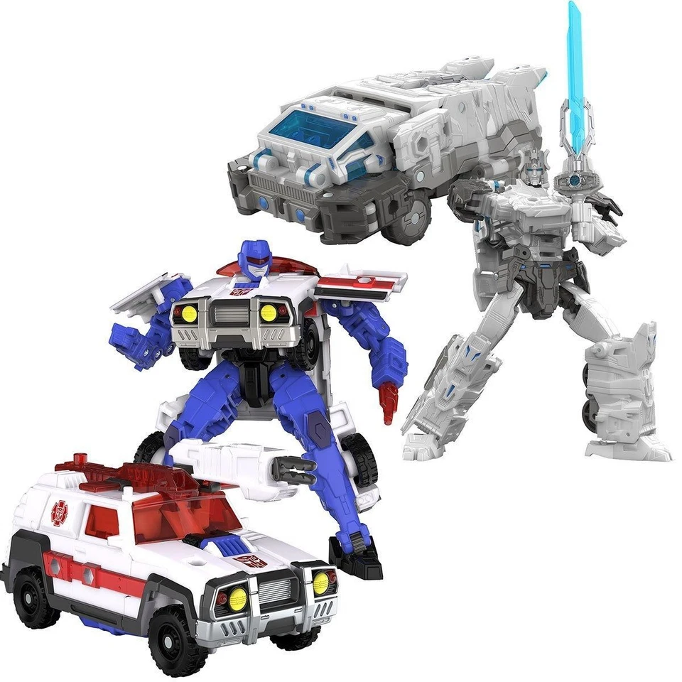 Hasbro Transformers Age of the Primer PRIMA PRIME RED ALERT instock - Image 1 of 4