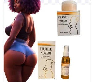 KIT YOKEBE VOLUME HUILE cream BIG BUTTOCKS and HIPS LARGER BOOTY FIRMER FULLER - Bild 1 von 3