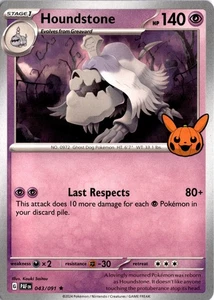Houndstone 043/091 Trick or Trade 2024 Regular Rare LP PAF  - Bild 1 von 2