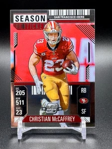 2024 Panini Contenders Optic Christian McCaffrey #49 Season Ticket 49ers - Picture 1 of 2