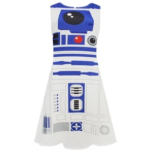 Star Wars Damen/Ladies R2-D2 Cosplay Skater Kleid/N/A N/A NS5726 - Bild 1 von 5