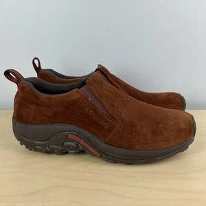 Merrell Women’s Size 10.0 Jungle Moc M Cinnamon Suede Casual Slip On Loafers - Picture 1 of 10