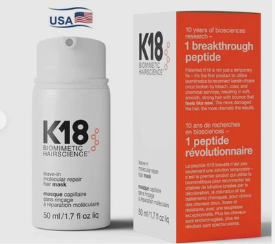 K18 Leave-In Molecular Repair Hair Mask -50ML - Image 1 of 3