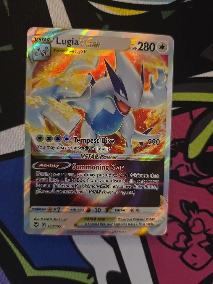 Lugia VSTAR 139/195 Swsh12: Sword & Shield - Silver Tempest Holo - Image 1 of 2