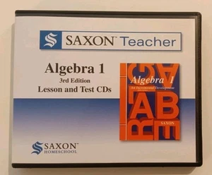 Sächsische Lehrerin Algebra 1 3. Auflage Unterrichtstest CD-ROM Set komplett Homeschool - Bild 1 von 1