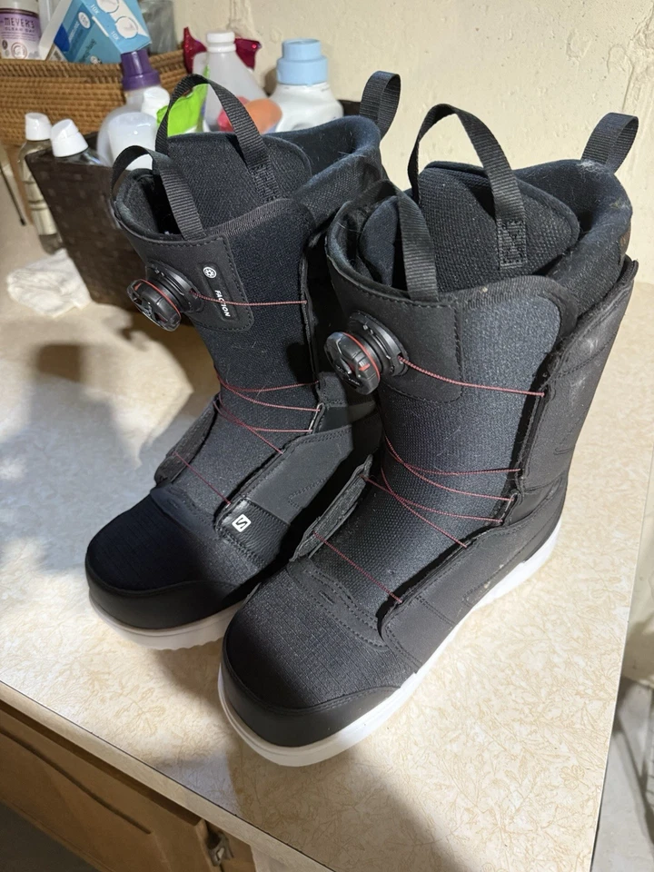 Botas de snowboard Salomon BOA - ¡Nunca usadas, como nuevas! Hombre Talla 10.5 Foto 1 de 2