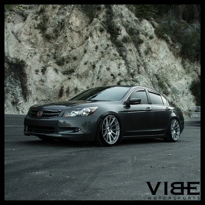 19" MRR GROUND FORCE GF6 SILVER CONCAVE WHEELS RIMS FITS LEXUS GS350 GS450 GS460 - Image 1 of 4