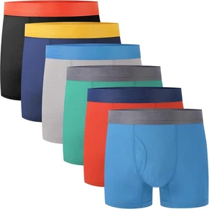 BAMBOO COOL Boys Boxer Briefs 6-18Y Underwear Moisture-Wicking Lightweight - Picture 1 of 16