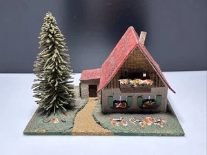 Scala H0 DDR 109/1675 VETRO casa insediamento con giardino grande cartone Piko modellismo ferroviario - Foto 1 di 7