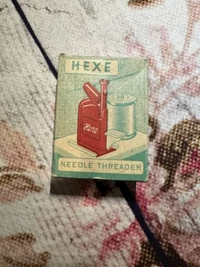 Vintage Witch Automatic Needle Threader lnstructions Germany - Picture 1 of 9