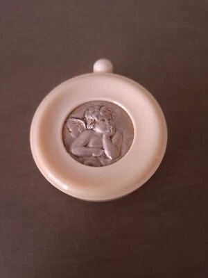 MEDAILLE DE BERCEAU  , ANGE , PUTTI , CHERUBIN - Photo 1/4