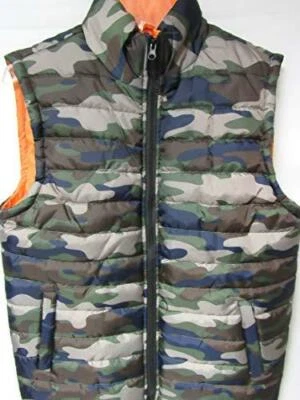 Carbon Mens Size S, M or L Full Zip Camo Vest Outerwear B1 288 - Image 1 of 2