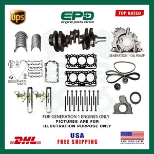 FOR RANGE ROVER 306DT 3.0L D NITRATE CRANKSHAFT & TIMING BELT WITH REBUILD KIT - Picture 1 of 1