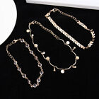 3 Pcs Pearl Anklets for Women Rhinestone Chain Arrow Holder Adjustable
