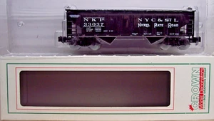 BCK O SCALE HOPPER NKP NICKEL PLATE ROAD 3 RAIL WORKS WITH WEAVER ATLAS MTH - Picture 1 of 11