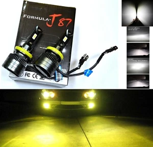 LED Kit G8 100W H9B 3000K Yellow Two Bulbs Head Light High Beam Replacement Lamp - Picture 1 of 12
