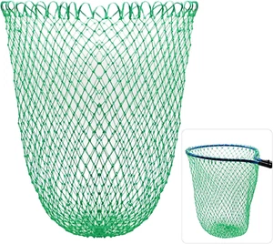 Fishing Net Fish Landing Net Foldable Fishing Replacement Net for Freshwater Sal - Picture 1 of 12