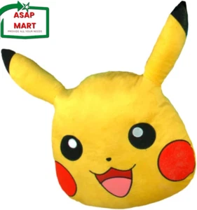 Pokemon Pikachu Anime Kids Bedding Super Soft Plush Cuddle Pillow Buddy, One Siz - Picture 1 of 12