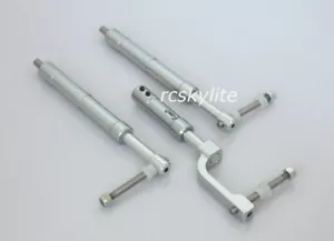 115mm main 108mm nose 5mm wire RC Airplane Aluminum Oleo Struts Landing Gears - Picture 1 of 4