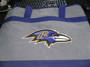 COLEMAN NFL RAWLINGS BALTIMORE RAVENS LARGE INSULATED ZIP HANDLED CARRY BAG NEW - Picture 1 of 5