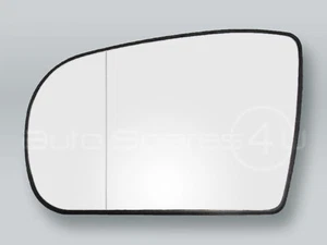 Espejo de puerta con calefacción vidrio y placa de respaldo IZQUIERDA se adapta a 2000-2002 MB clase E W210 - Imagen 1 de 2